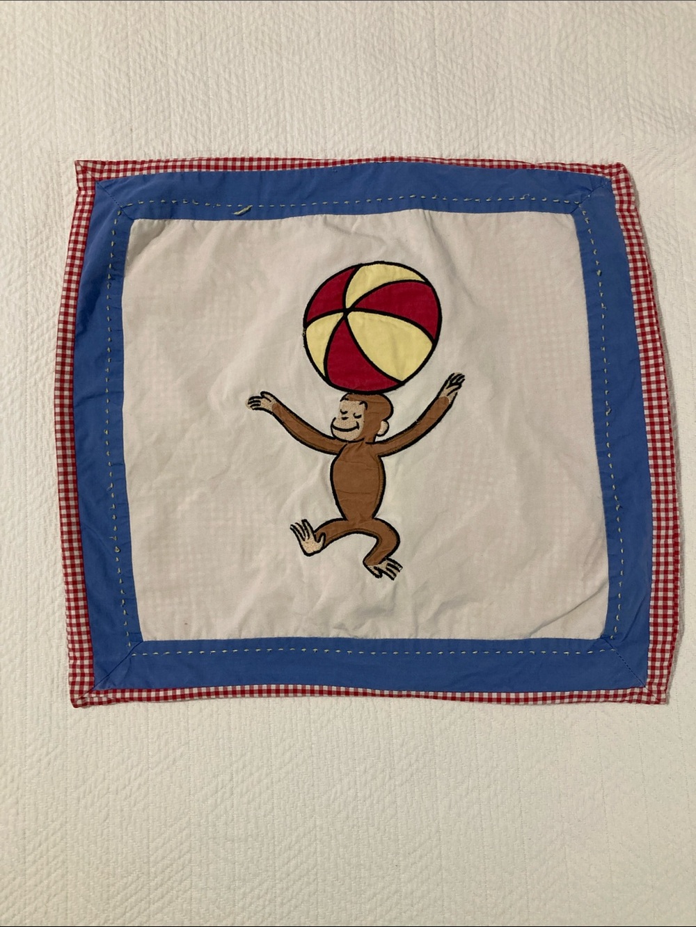 Pottery Barn Kids Curious George decorative pillow cover